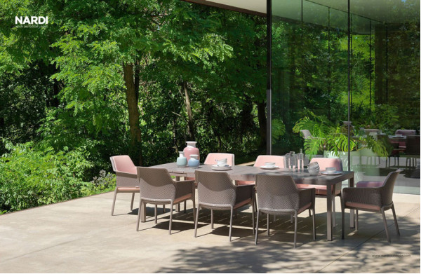 Розкадний стіл Nardi Rio 210 Extensible Antracite Vern Antracite Розкадний стіл Nardi Rio 210 Extensible Antracite Vern Antracite-5