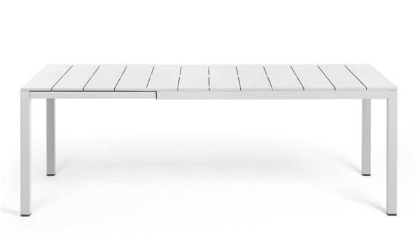 Розкадний стіл Nardi Rio Alu 140 Extensible Bianco Vern Bianco-0