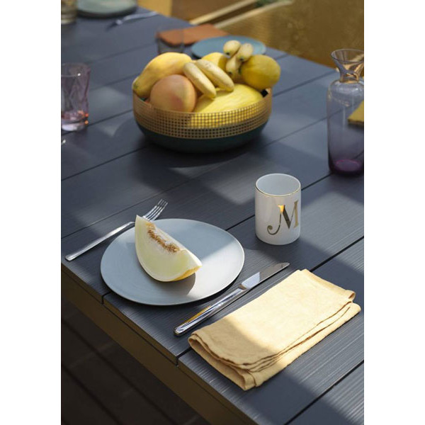 Розкадний стіл Nardi Rio Alu 140 Extensible Tortora Vern Tortora-2