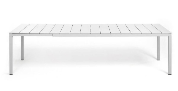 Розкадний стіл Nardi Rio Alu 210 Extensible Bianco Vern Bianco-0
