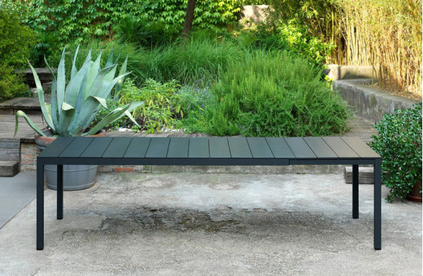 Розкадний стіл Nardi Rio Alu 210 Extensible Bianco Vern Bianco-9