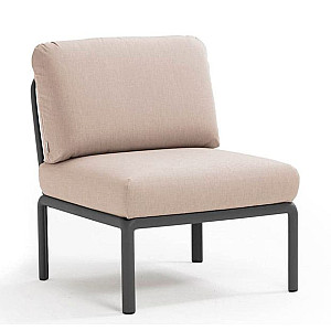 Модуль Nardi Komodo Elemento Centrale Antracite Canvas Sunbrella