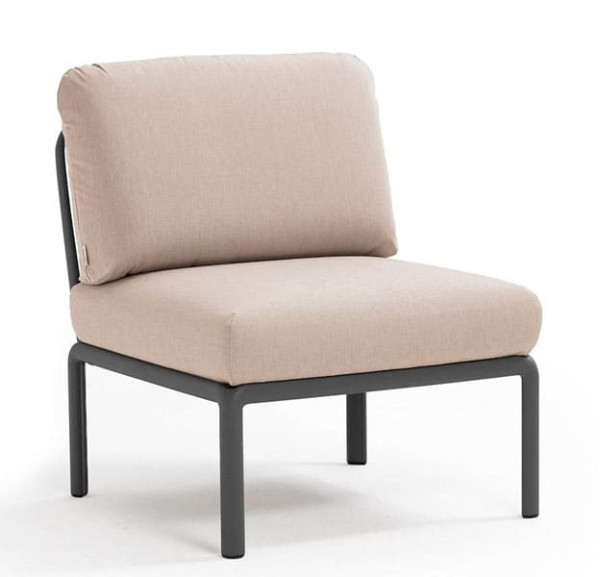 Модуль Nardi Komodo Elemento Centrale Antracite Canvas Sunbrella-0