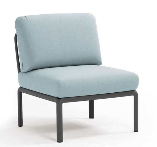 Модуль Nardi Komodo Elemento Centrale Antracite Ghiaccio Sunbrella-0