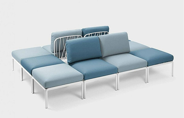 Модуль Nardi Komodo Elemento Centrale Agave Grigio-8