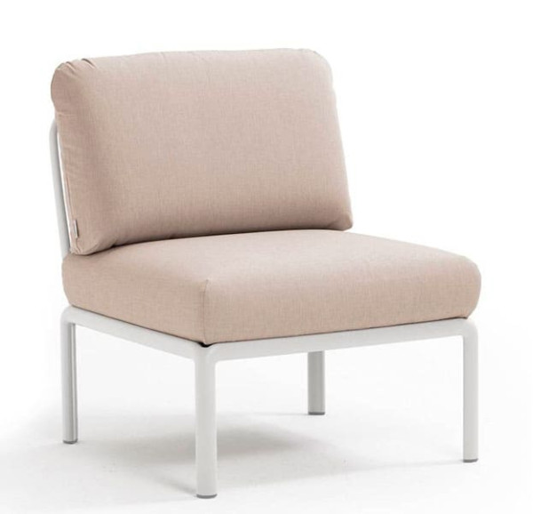 Модуль Nardi Komodo Elemento Centrale Bianco Canvas Sunbrella-0