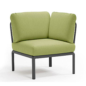 Модуль Nardi Komodo Elemento Angolo Antracite Avacado Sunbrella