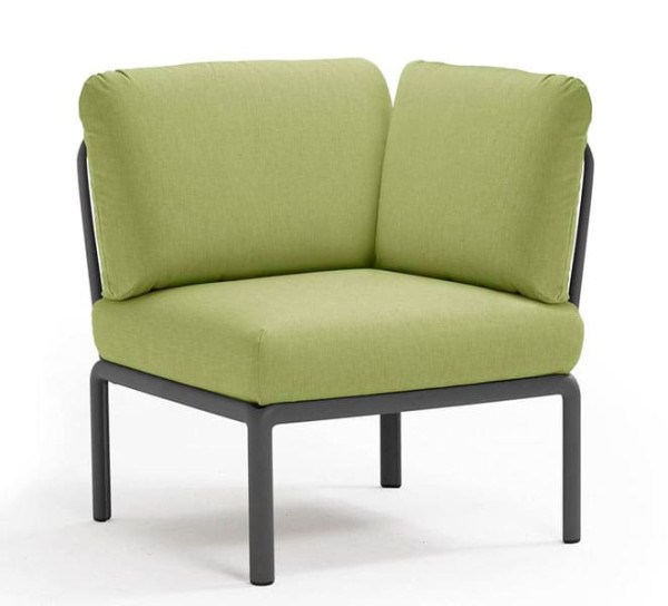 Модуль Nardi Komodo Elemento Angolo Antracite Avacado Sunbrella-0