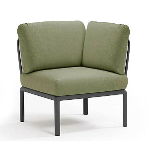 Модуль Nardi Komodo Elemento Angolo Antracite Giungla Sunbrella