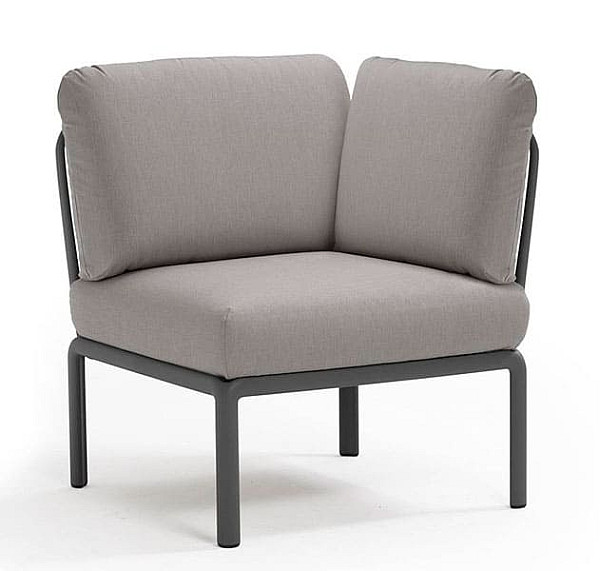 Модуль Nardi Komodo Elemento Angolo Antracite Grigio-0