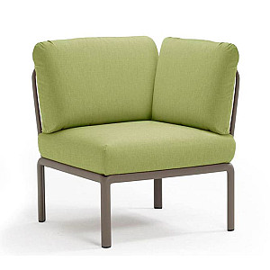 Модуль Nardi Komodo Elemento Angolo Tortora Avacado Sunbrella