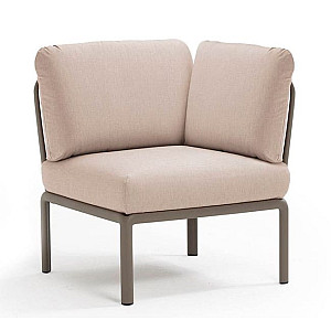 Модуль Nardi Komodo Elemento Angolo Tortora Canvas Sunbrella