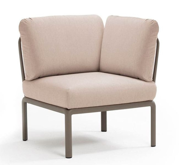 Модуль Nardi Komodo Elemento Angolo Tortora Canvas Sunbrella-0