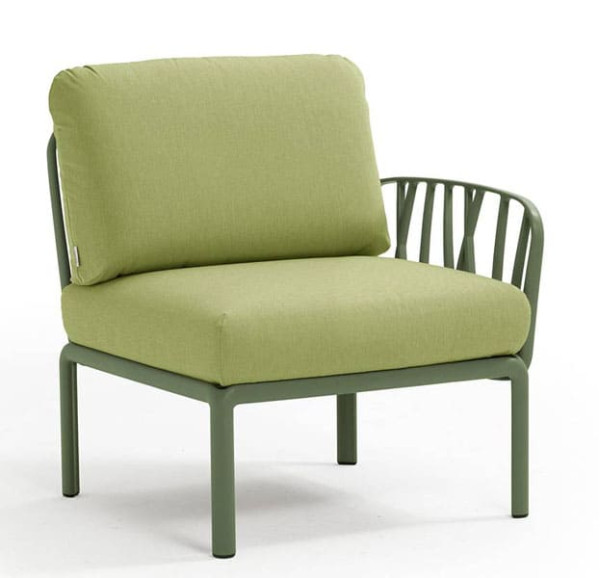 Модуль Nardi Komodo Elemento Terminale DX/SX Agave Avacado Sunbrella-0