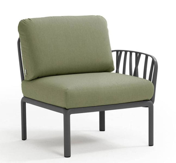 Модуль Nardi Komodo Elemento Terminale DX/SX Antracite Giungla Sunbrella-0