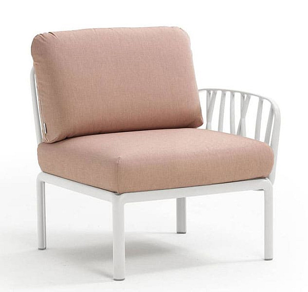 Модуль Nardi Komodo Elemento Terminale DX/SX Bianco Rosa Quarzo-0