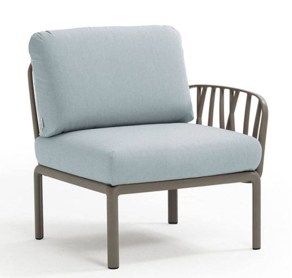 Модуль Nardi Komodo Elemento Terminale DX/SX Tortora Ghiaccio Sunbrella-0