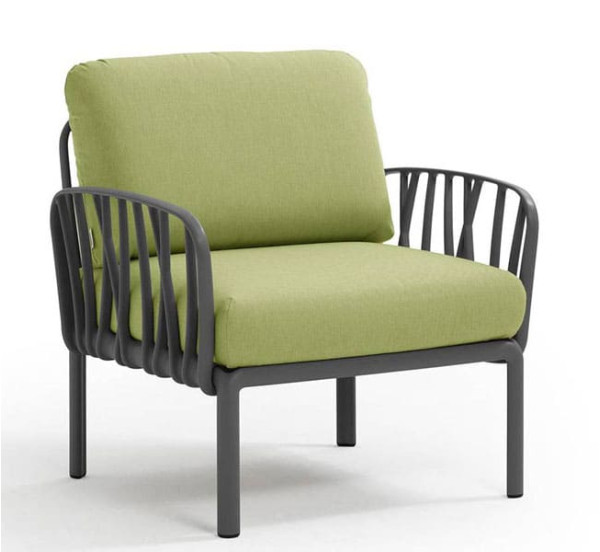 Модуль Nardi Komodo Poltrona Antracite Avacado Sunbrella-0