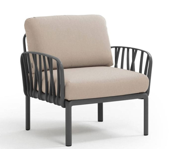 Модуль Nardi Komodo Poltrona Antracite Canvas Sunbrella-0