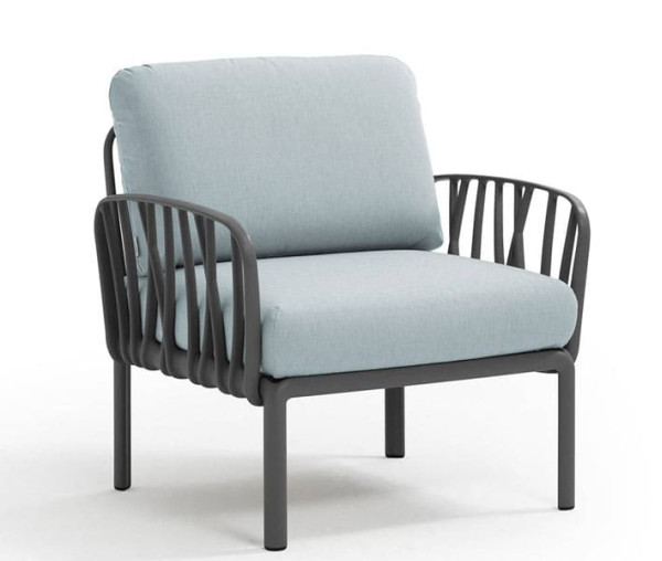 Модуль Nardi Komodo Poltrona Antracite Ghiaccio Sunbrella-0