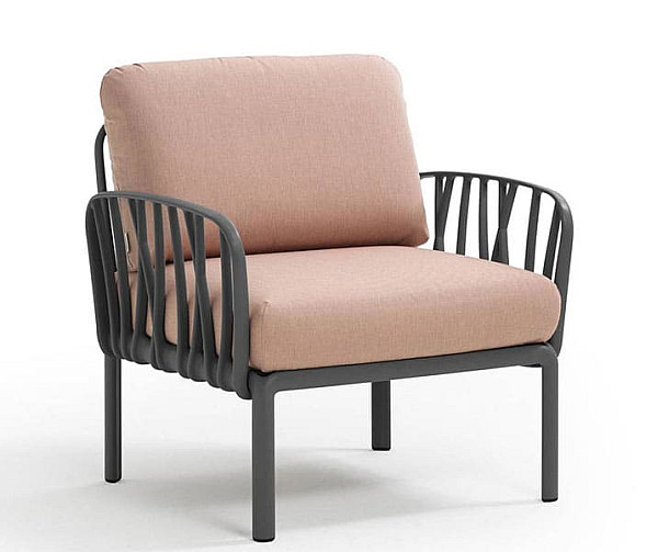 Модуль Nardi Komodo Poltrona Antracite Rosa Quarzo-0