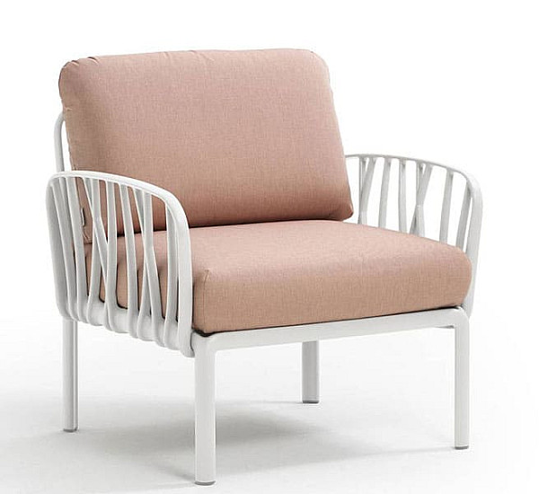 Модуль Nardi Komodo Poltrona Bianco Rosa Quarzo-0