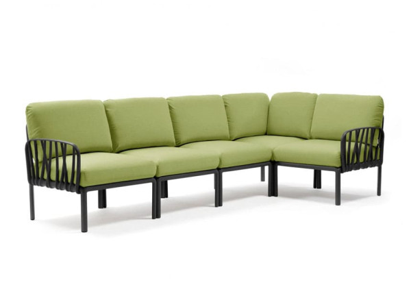 Модульний диван Nardi Komodo 5 Antracite Avacado Sunbrella-0