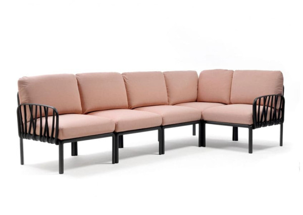 Модульний диван Nardi Komodo 5 Antracite Rosa Quarzo-0