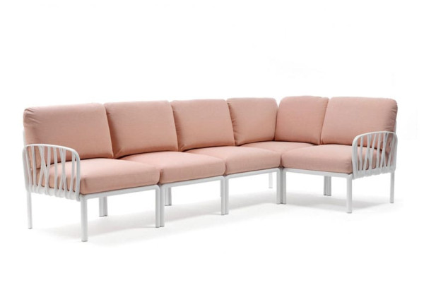 Модульний диван Nardi Komodo 5 Bianco Rosa Quarzo-0