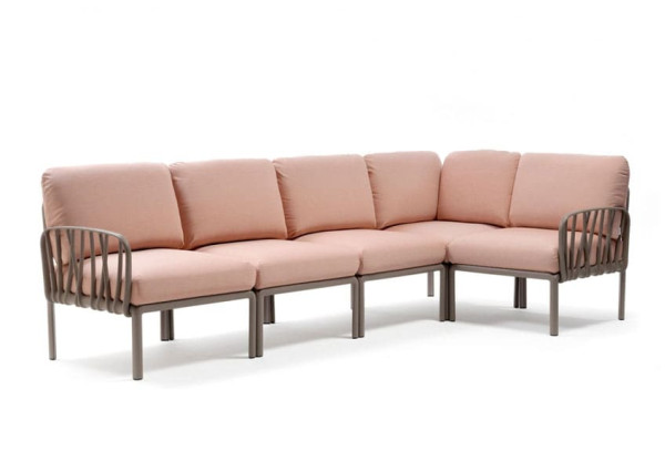 Модульний диван Nardi Komodo 5 Tortora Rosa Quarzo-0