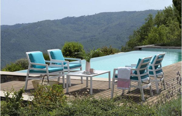 Журнальний стіл Nardi Aria 100 Bianco Журнальний стіл Nardi Aria 100 Bianco-1