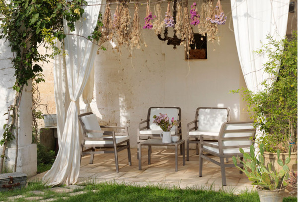 Кавовий стіл Nardi Aria 60 Tortora-1