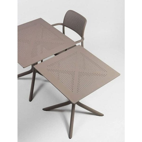 Стіл Nardi Clip 70 Tortora-4