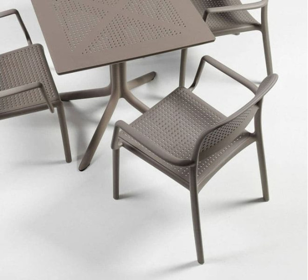 Стіл Nardi Clip 70 Tortora-5