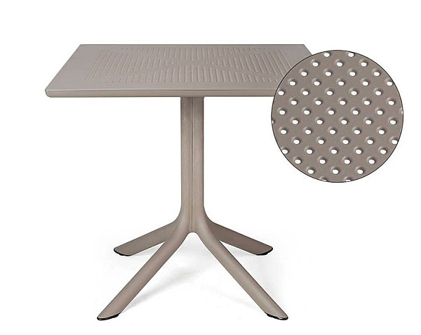 Стіл Nardi Clip 70 Bianco Стіл Nardi Clip 70 Bianco-1