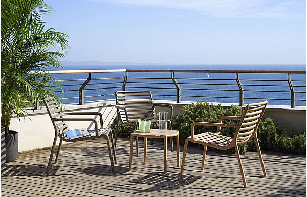 Кавовий стіл Nardi Doga Table Cappuccino Кавовий стіл Nardi Doga Table Cappuccino-1