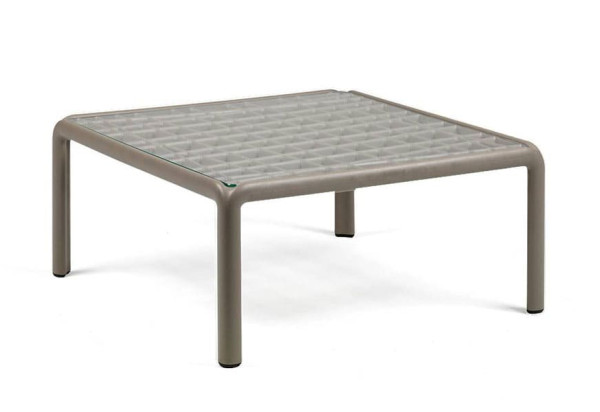 Кавовий стіл Nardi Komodo Tavolino Vetro Tortora-0