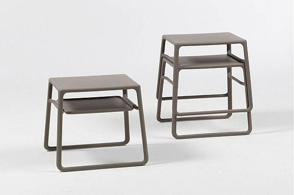 Кавовий стіл з підносом Nardi Pop Tortora-1