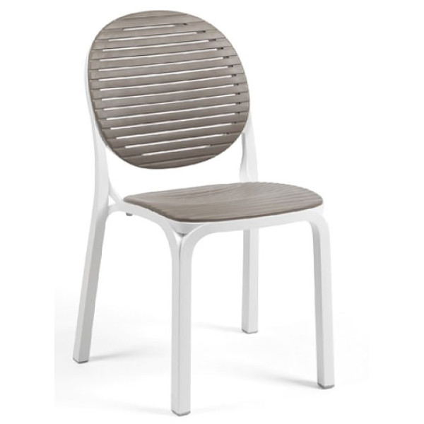 Стілець Nardi Dalia Bianco Tortora-0