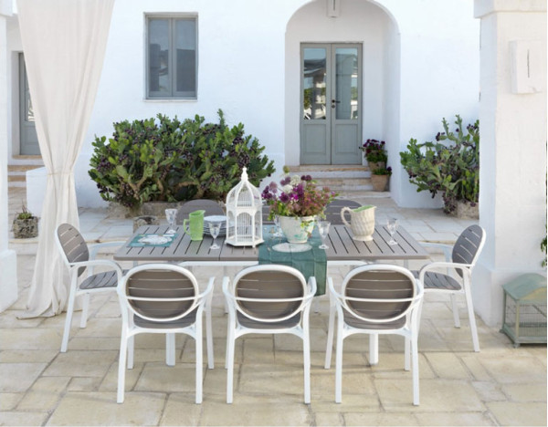 Кресло Nardi Gardenia Bianco Tortora-1