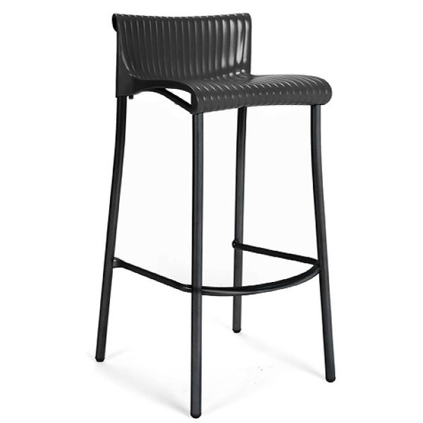 Барный стул NARDI Duca Antracite Vern Antracite-0