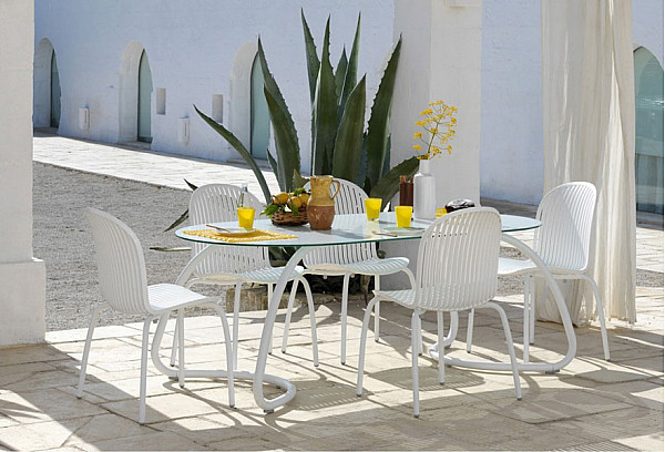 Стілець Nardi Ninfea Dinner Bianco Vern Bianco-3