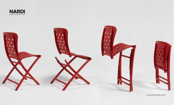 Стілець Nardi Zac Spring Rosso-5