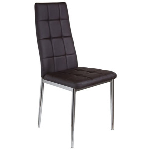 Стілець DAOSUN DC 201F Коричневий