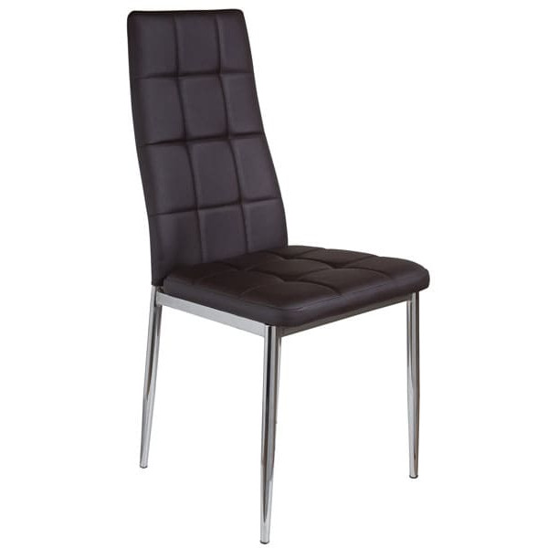 Стілець DAOSUN DC 201F Коричневий-0