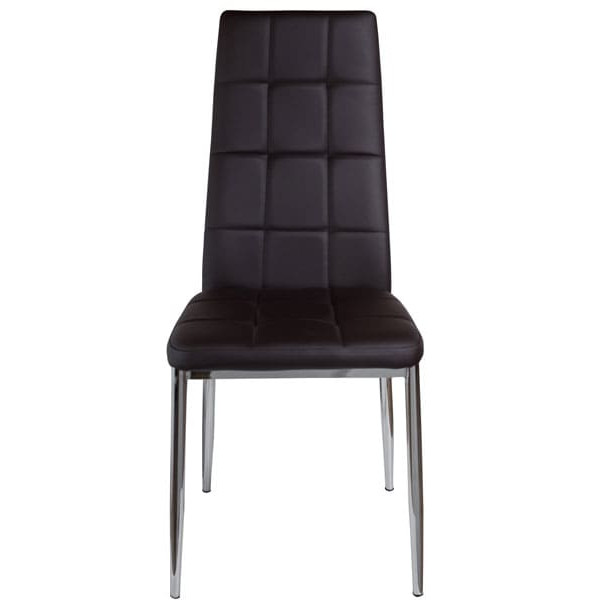 Стілець DAOSUN DC 201F Коричневий-1