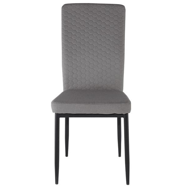 Стілець DAOSUN DC 201G Сірий Тканина-1