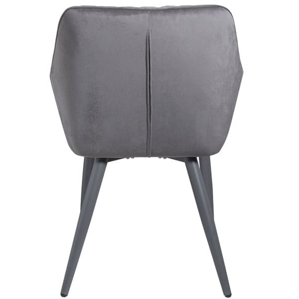 Стул DAOSUN DC 9543 Серый Бархат-5