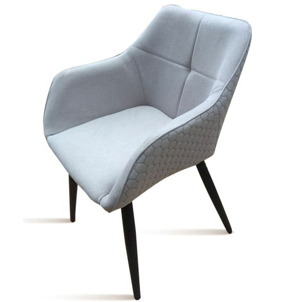 Стілець DAOSUN DC 9543 Сірий Тканина-1