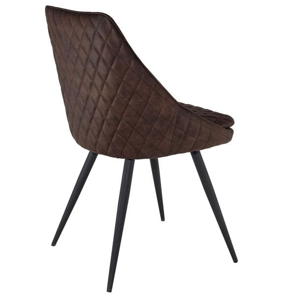 Стілець DAOSUN DC 9552A Темно-коричневий-1